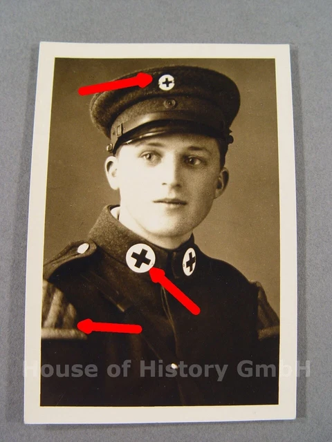 133764, Portraitfoto CDV, DRK Deutsches Rote Kreuz, Musiker Schwalbennester, TOP