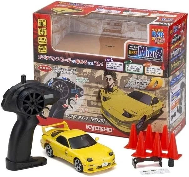 KYOSHO FIRST MINI-Z RC car RTR Set INITIAL-D MAZDA RX-7 FD3S £86.34 ...