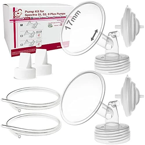 Pump Parts Compatible with Spectra 17mm S1 S2 Breastpumps