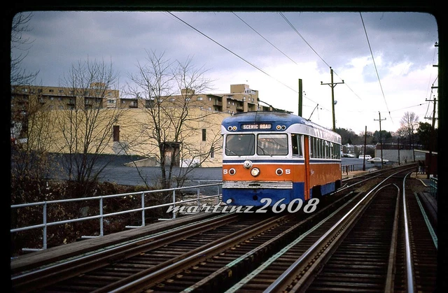 (Ym) Orig. Traktion/Trolley Schiebe Septa (Philadelphia, Pa) 5