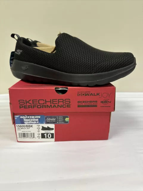 SKECHERS WOMENS GO Walk Joy Black Walking Shoes Sneakers Size 10 $34.97 ...