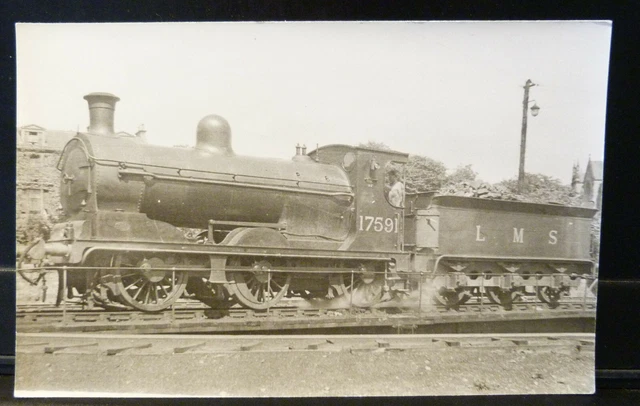 STEAM LOCOMOTIVE PHOTO: Lms 17591 (#62.438) £1.00 - PicClick UK