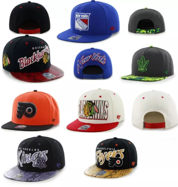 SNAPBACK NHL Neu Forty Seven 47 Brand  Baseball  - Mütze - Cap Fanartikel