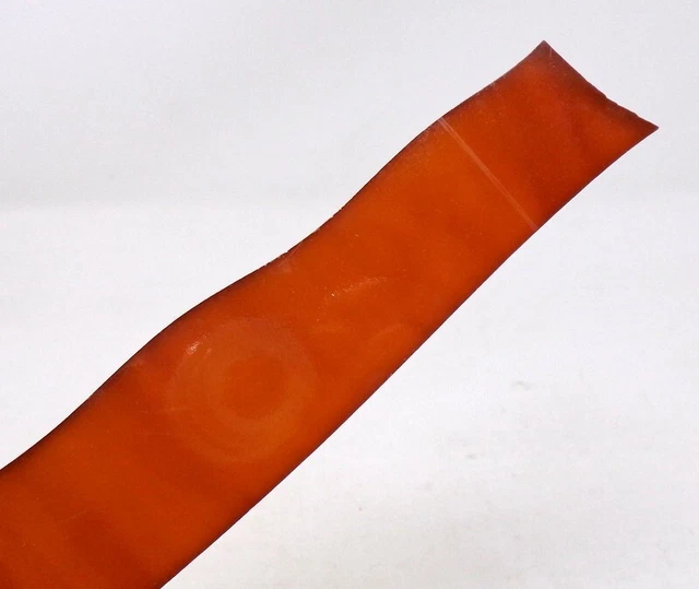 Collier Ancien En Bakélite Couleur Ambre/miel - Bijou Vintage Orange - Occasion