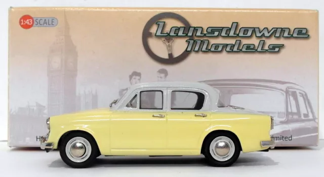 Lansdowne Modelle 1/43 Maßstab LDM48A - 1956 Hillman Minx Serie I - grau/gelb