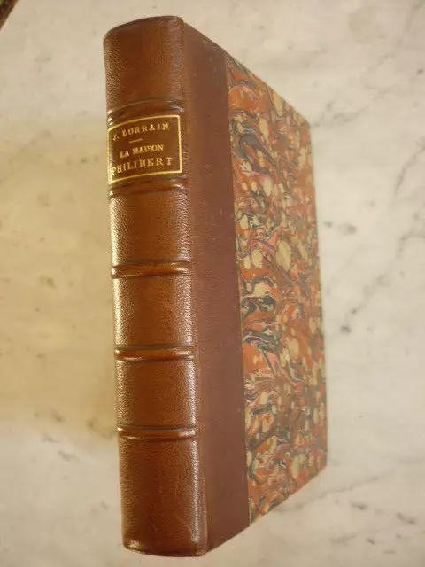 Livre ancien:  curiosa J. Lorrain-La maison Philibert- E.O.-iLL Bottini-1904.