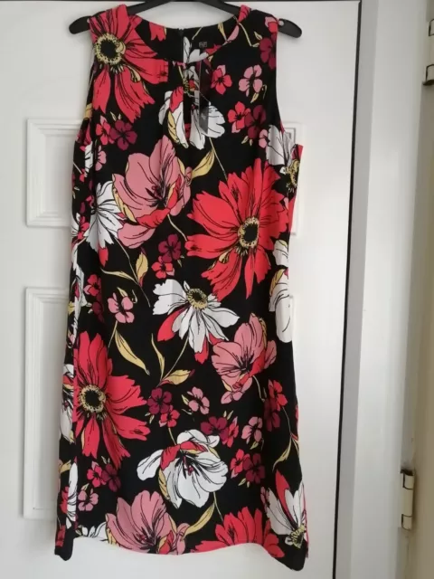 New F&F Size 14 Sleeveless Floral Dress