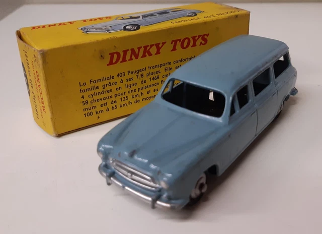 Dinky Toys France Peugeot 403 break 24F en boîte d'origine