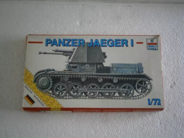 Maquette Char Tank German Panzer -Jaeger I Allemand Esci 8372 - 1/72