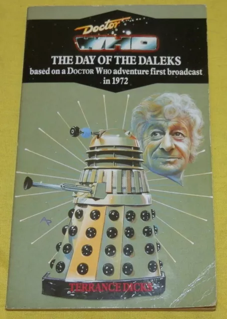Doctor Who The Day Of The Daleks, Terrance Dicks, P/Back, 1991,Target Blue Spine