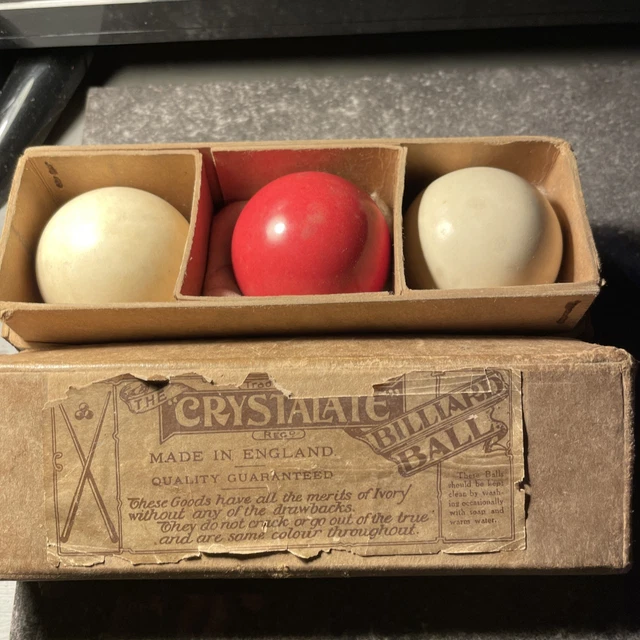 ビリヤード SUPER CHRYSTALATE BALLS  MADE IN ENGLAND ビリヤード SUPER CHRYSTALATE BALLS MADE IN ENGLAND
