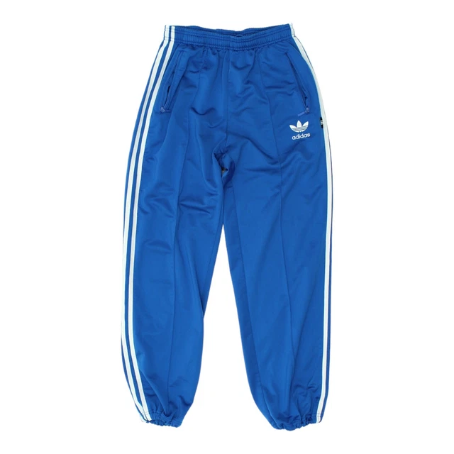 ADIDAS ORIGINALS MENS Blue Soft Shell Tracksuit Bottoms Vintage