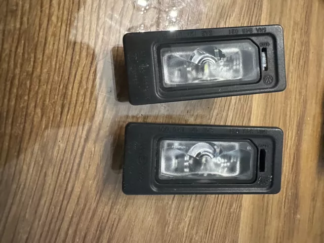 VW Passat 3G Kennzeichenbeleuchtung 2x LED 5NA943021 original