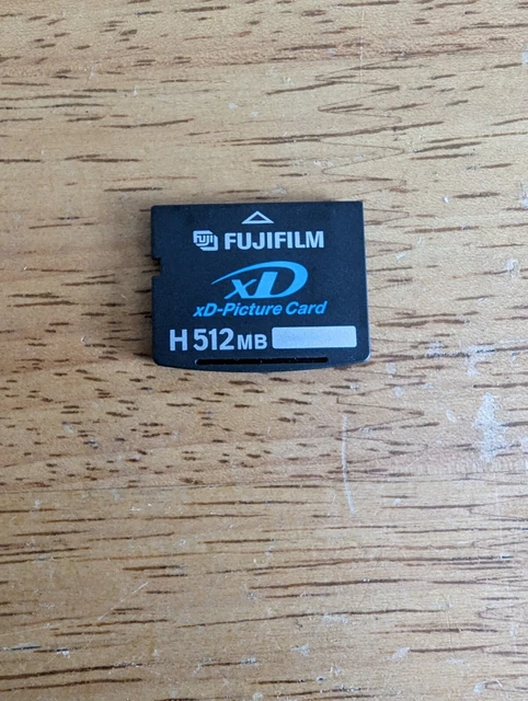Tarjeta de memoria FUJIFILM XD de alta velocidad H 512Mb para cámaras Fuji Finepix/Olympus XD