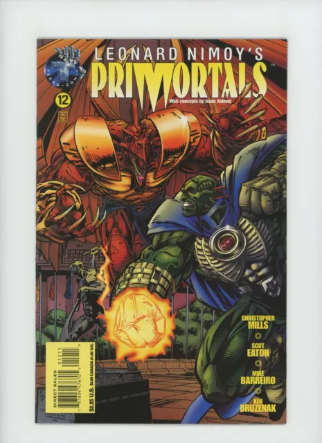 Primortals #12 Tekno Comix Comic Book 1996