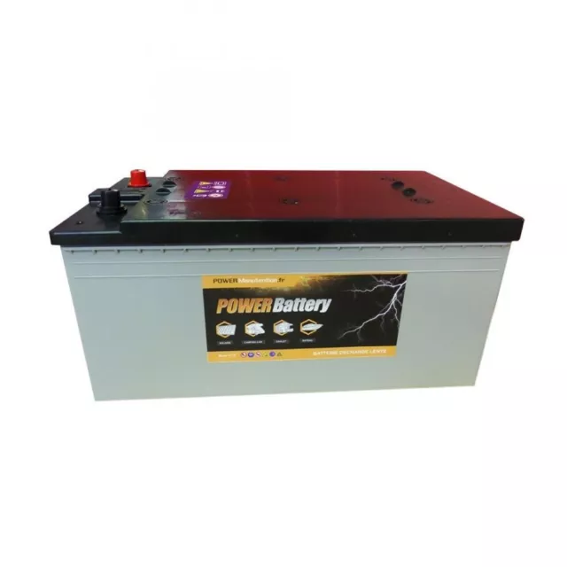 Batterie camping car 12v 140ah AGM à décharge lente haut de gamme 513x186x223mm