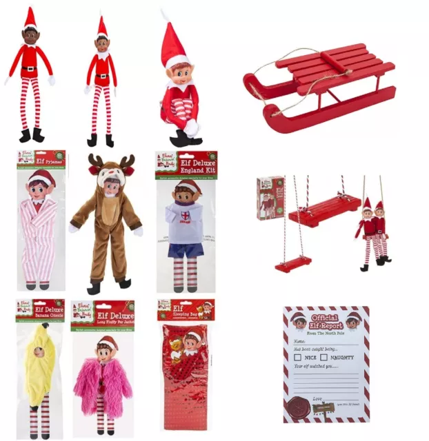 Elf Accessories Props Stock On The Shelf Ideas Kit Christmas Games Clothes