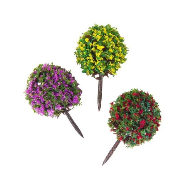 12 pezzi Layout foresta pluviale plastica Diorama Paesaggio