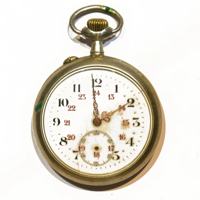 Lot De Montres De Poche En Argent/métal à Restaurer – Occasion – Pour Collectionneurs Ou Bricoleurs