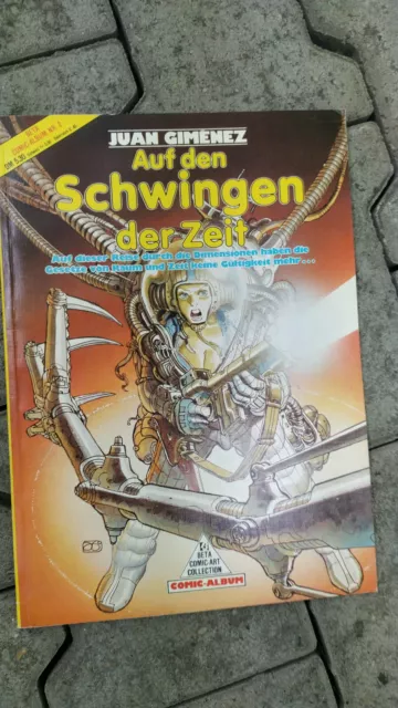 Comic von Juan Gimenez: Auf den Schwingen der Zeit Ausgabe von 1984 Sammlerwert