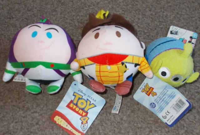 Toy Story 4 Squeezsters - Set Of Three