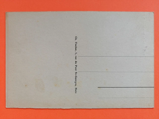 Antique METZ Moselle La CAMOUFLE TOWER Medieval Enclosed Postcard 2