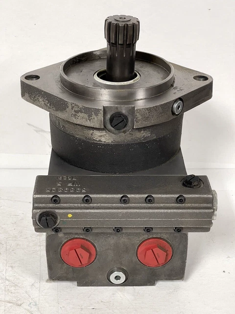 Genuine Oem Eaton 186-0506-001 3-Bolt Hydraulic Drive Motor Bobcat Skid Steer