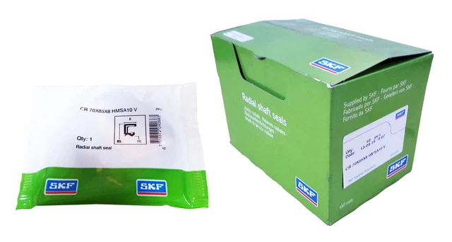 Produktbild von SKF Radial-Wellendichtring 50x65x8 HMSA10 V – Mit Schutzlippe, FKM, DIN 3760