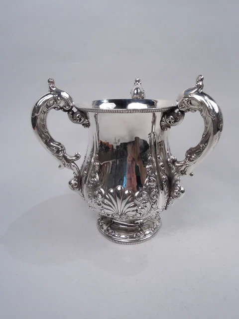 Frank W.Smith Trofeo Coppa 1334B Antico Loving Coppa Americana Argento Sterling