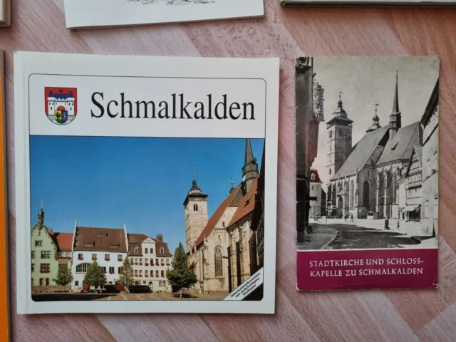 Schmalkalden Thüringen Bücher Konvolut 10 Stck. Geschichte Infos Bilder Schloss