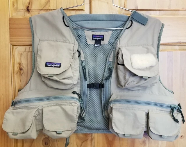 PATAGONIA RIVER MASTER II Fly Fishing Vest Size Large 99.00