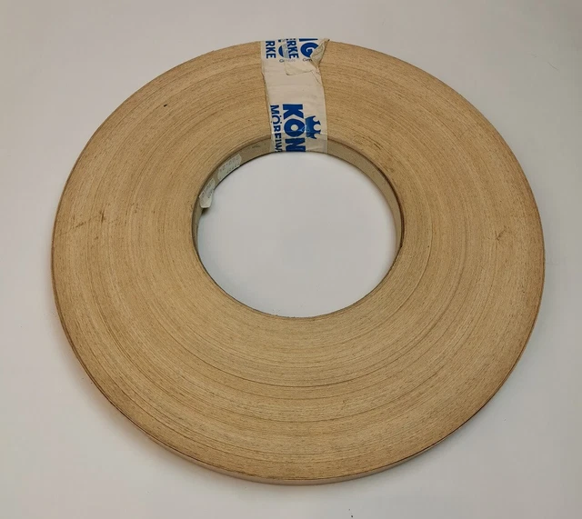 Colla per bordi 125 m 24 x 0,4 mm fascia per bordi decorazione legno faggio replica 72707
