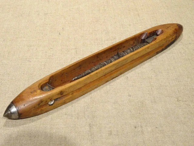 Navette De Tissage SH 527 En Bois - Ancienne, Mouche, Métier à Tisser, 1 Unité