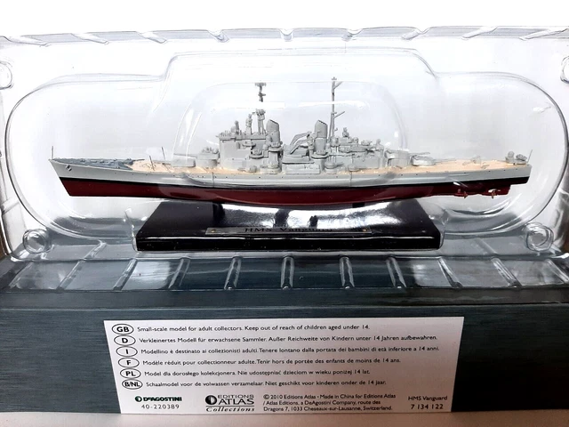 Lot de 6 Navires de Guerre Allemands WW2 1:1250 Bateau