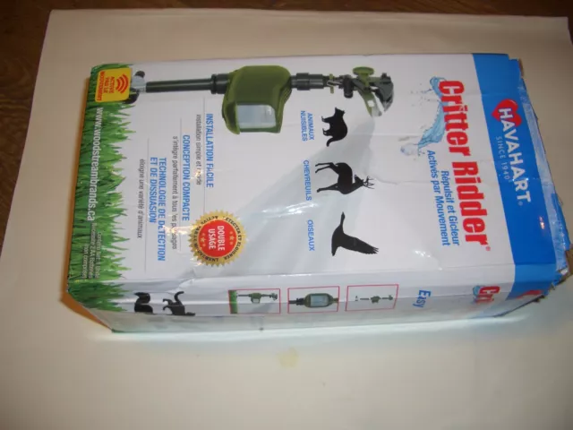 Havahart 5277 Critter Ridder Motion Activated Animal Repellent & Sprinkler