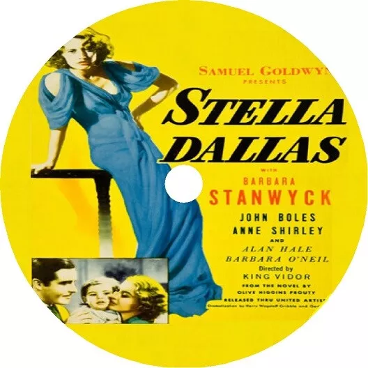 STELLA DALLAS (1937) DVD - Barbara Stanwyck John Boles Anne