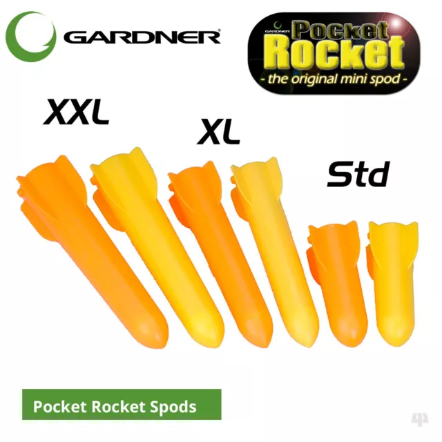 Gardner Tackle Pocket Rocket Spods - Carp Tench Bream Chub Rudd Coarse Fishing