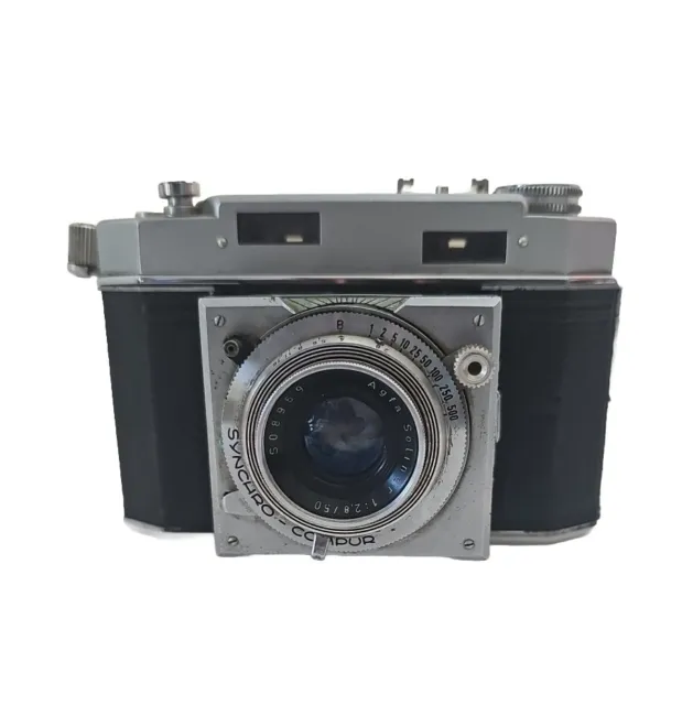 Vintage Agfa Karat 36 Fully Manual 35mm Rangefinder Camera 1:2.8 50mm lens