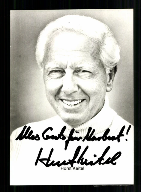 HORST KEITEL RÜDEL Autogrammkarte Original Signiert + F 7741 EUR 4,99