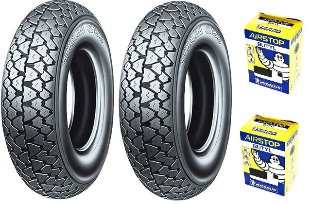 Coppia Pneumatici Michelin S1 3.50-10 59J Per Piaggio Vespa 125/200 PX E T5 - DOT 2018 - Foto 8