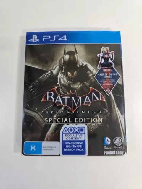 Batman Arkham Knight Special Edition Steelbook - PS4 PlayStation 4 AUS PAL