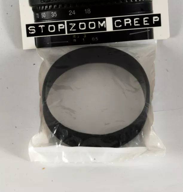 Lens Band Stop Zoom Creep for One Size Fits All Nikon Canon Sony Lens, Black 3