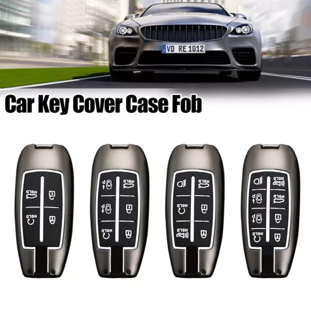 Holder Car Key Case for Hyundai Genesis GV70 GV80 GV90 2020 2021 2022