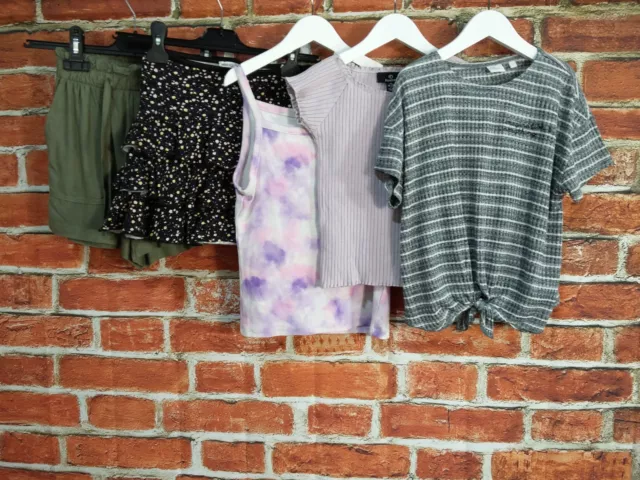 Girls Bundle Aged 9-10 Years Firetrap Next Etc T-Shirt Skirt Shorts Summer 140Cm