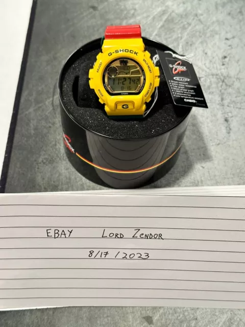 CASIO G SHOCK In4Mation Glx-6900Xa-9 Reggae One Love $750.00