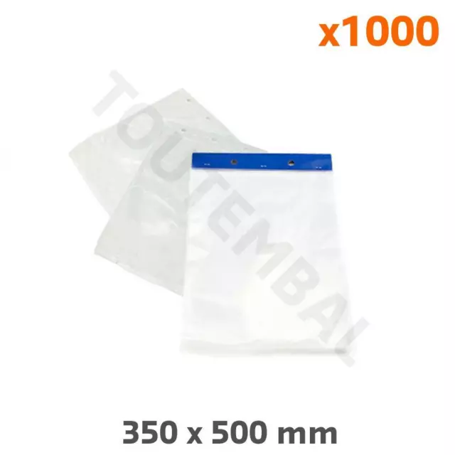 Sac plastique grand format 1000 x 1500 mm - 50µ