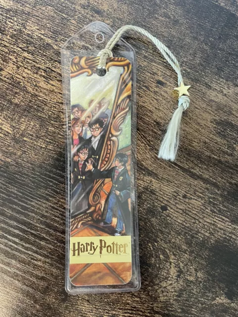 Original RARE Scholastic Harry Potter Bookmark- Hogwarts Crest