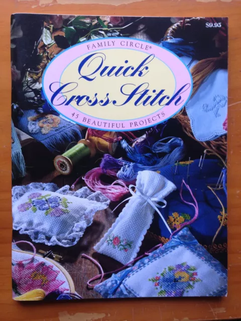 Quick Cross Stitch By Family Circle Magazine