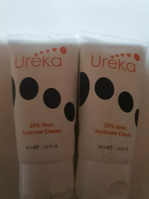 Ureka 25 % Harnstoff Fußpflegecreme 2 x 50 ml