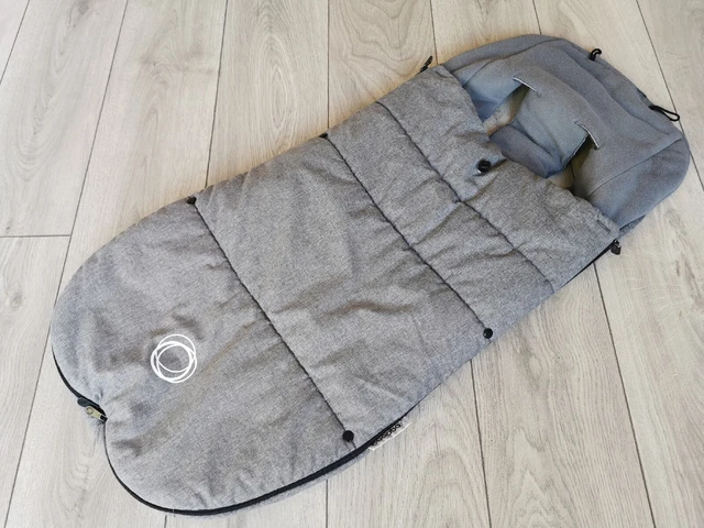 Bugaboo Footmuff/Coseytoes Gris Se Adapta a Todos los Modelos Ligeramente Descolorido